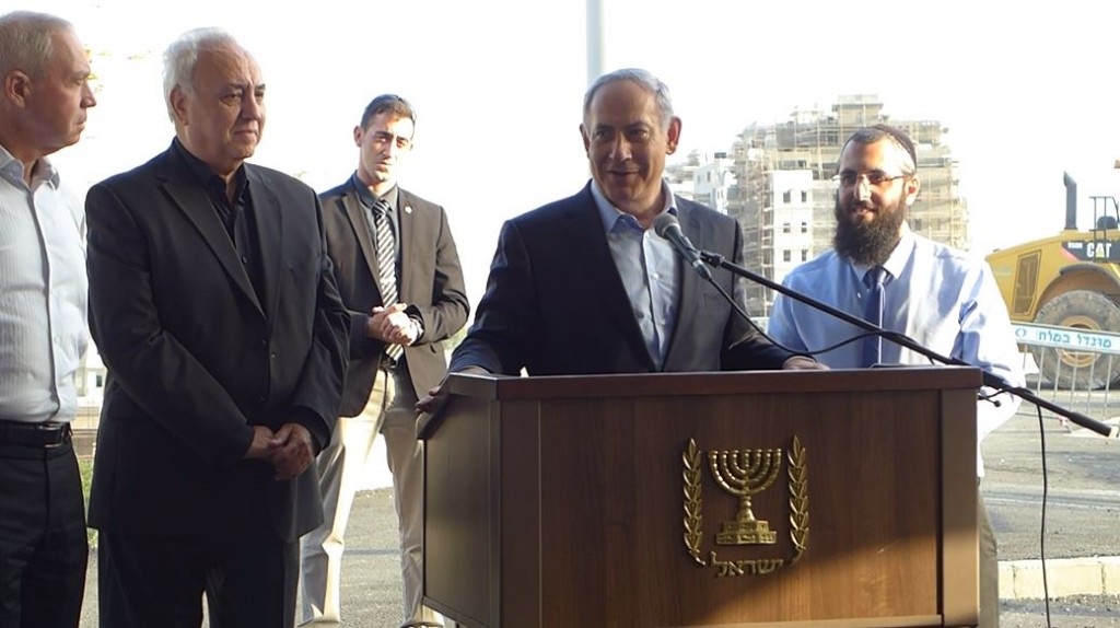 ביקור ראש הממשלה בחריש - נובמבר 2015