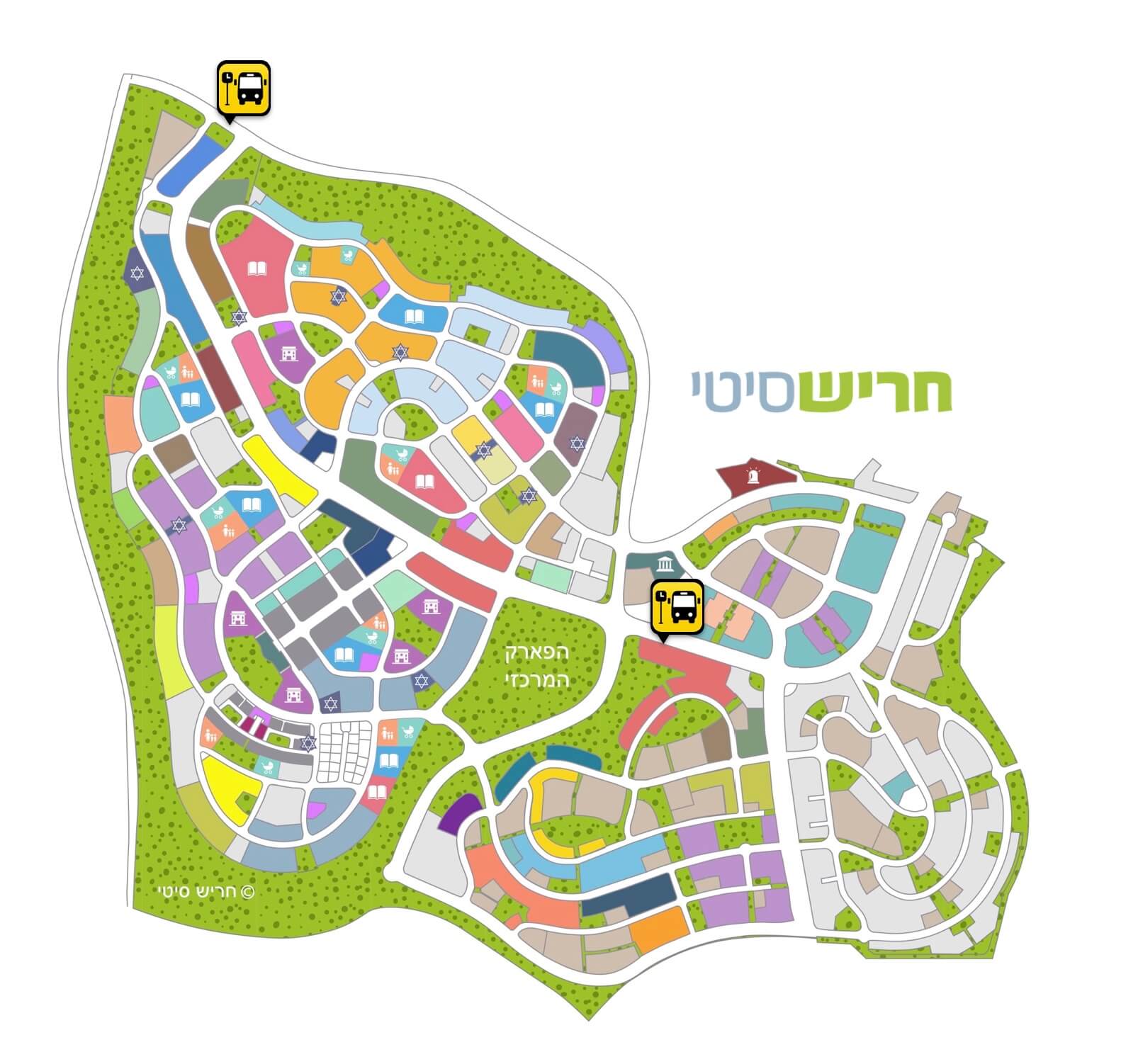 תחנות קו 163 בחריש