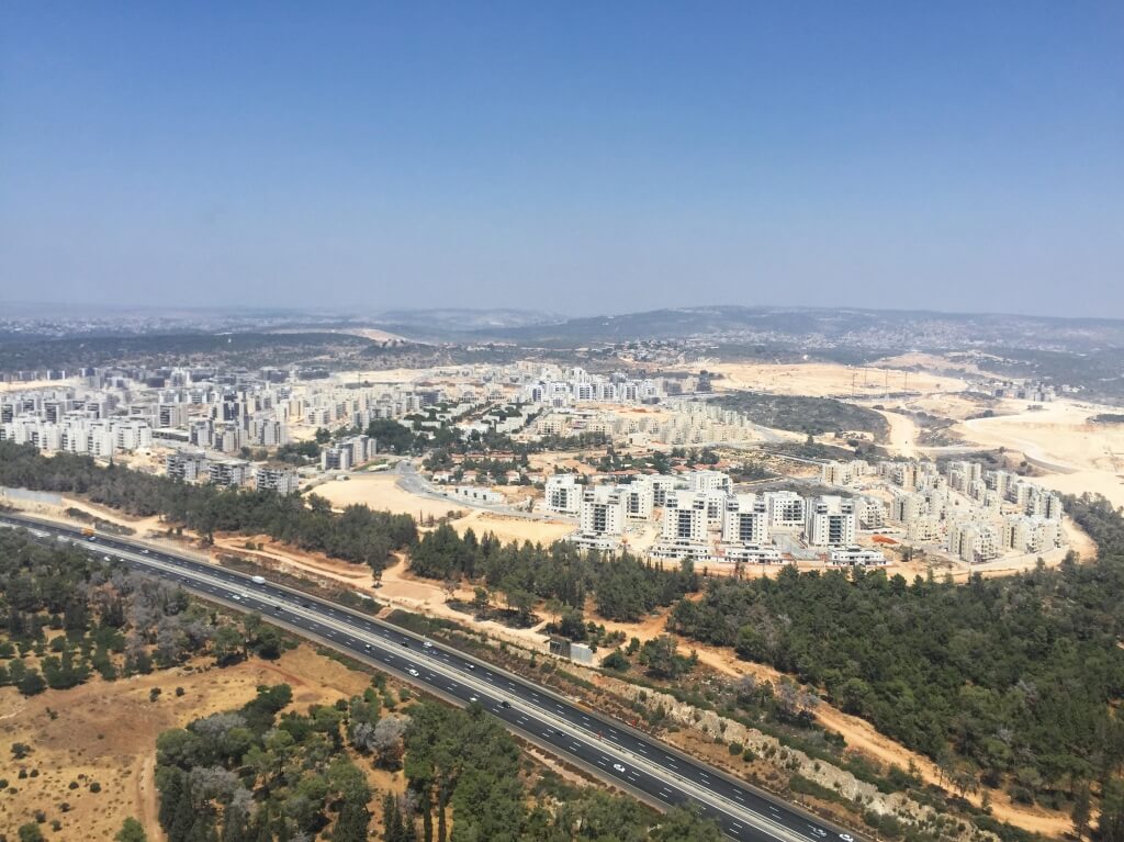 מבט אל חריש ממעוף הציפור, אוגוסט 2017