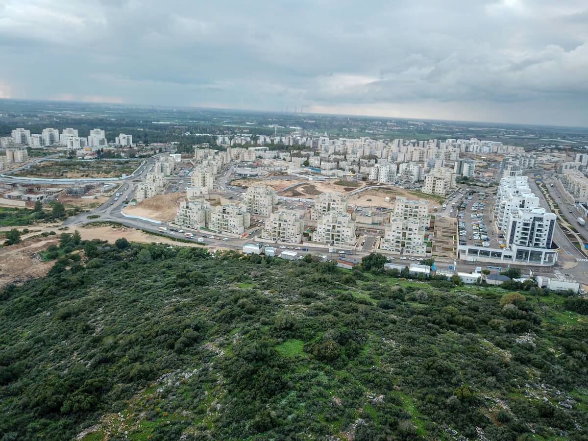 שטח הפארק העירוני בחריש