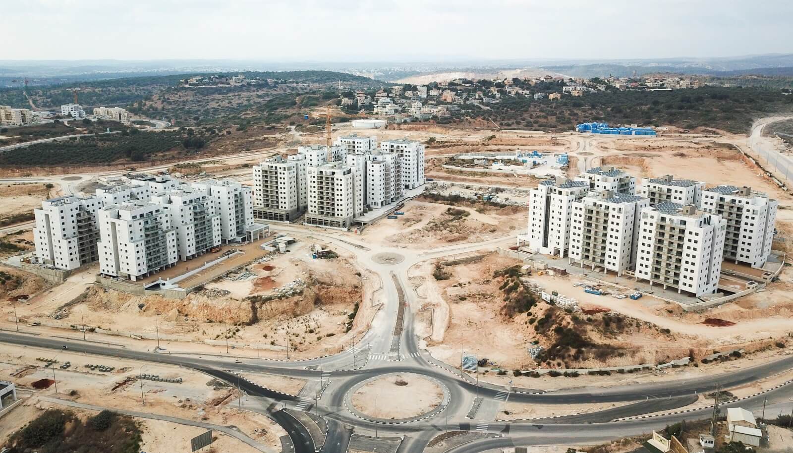 שכונת מעו"ף בחריש. ספטמבר 2019