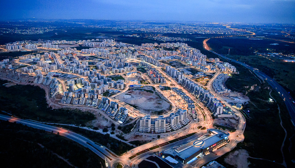 חריש ממבט על צילום: ישראל ברדוגו מתוך קמפיין עיריית חריש