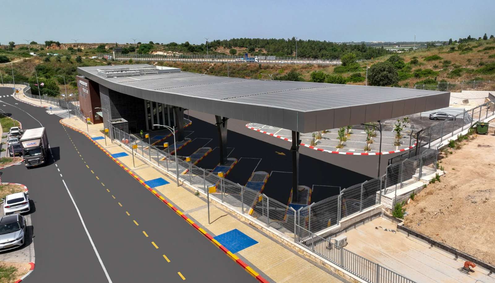 מסוף התחבורה המערבי צילומים: דניאל לבטובסקי, דניאל אליאור וקובי בכר באדיבות נתיבי איילון.