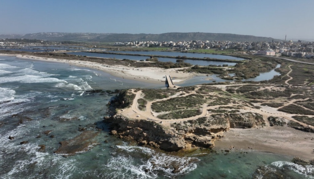 נחל תנינים ג'סר א זרקא צילום: החברה להגנת הטבע