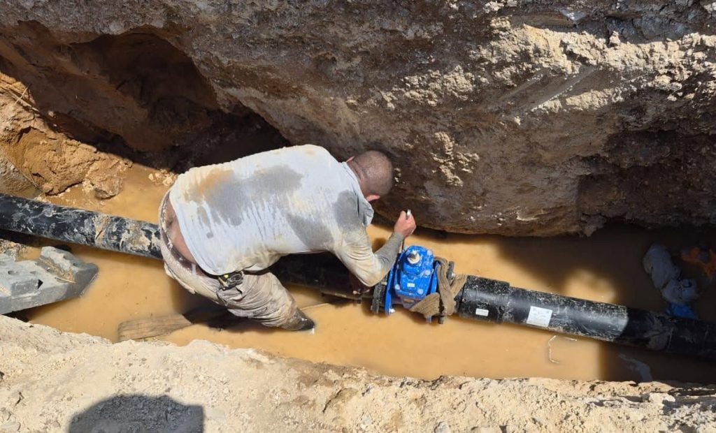 זיהום נחל נרבתה חיבור חדש מחריש פתרון מיידי לבעיה 2026 צילום: רשות ניקוז נחלים שרון