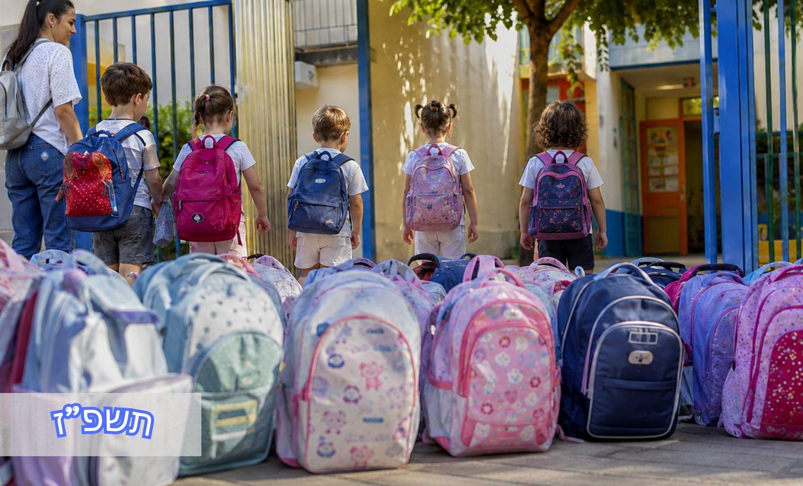 פתיחת שנת לימודים בחריש. תשפ"ז. עיבוד: AI