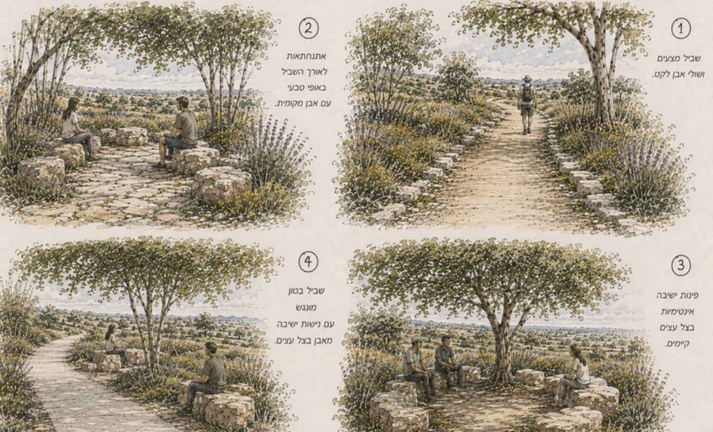 נרבתה. הדמיה: מילר בלום אדריכלים